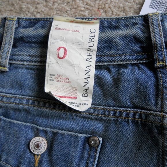 Banana Republic Cropped Jeans size 0 - Picture 5 of 5